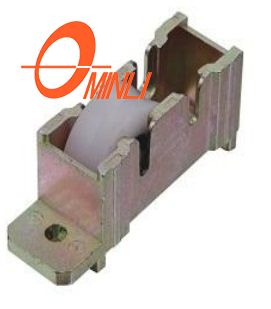 גלגלת סוגר מתכת מסגסוגת אבץ באיכות גבוהה עם כדור ניילון/מיסב מחט (ML-FS027)