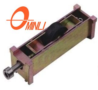גלגלת סוגר מתכת מסגסוגת אבץ באיכות גבוהה עם כדור ניילון/מיסב מחט (ML-FS027)
